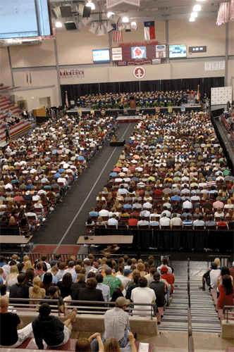 Freshmen Convocation at the First United Bank Center